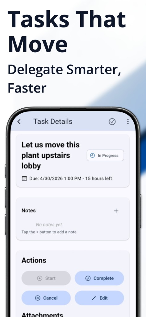 Assign crew tasks in SAMM for Work